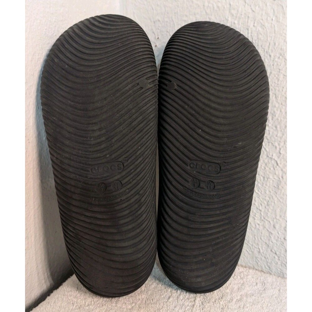 Crocs Unisex-Adult Mellow Recovery Slides Mens 9 Womens 11 Black - Picture 7 of 9